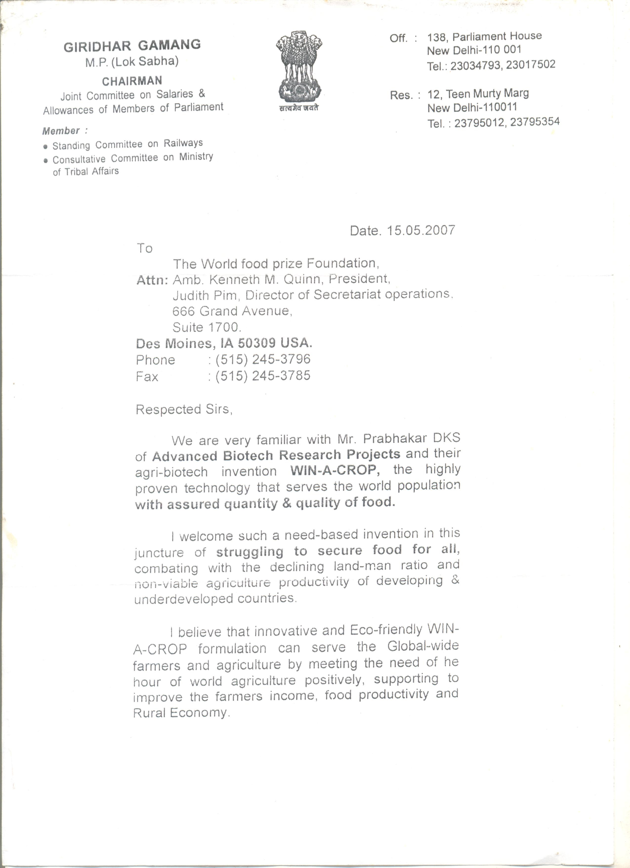 Nomination Letter 1 WORLD FOOD PRIZE.jpg - Agridisk